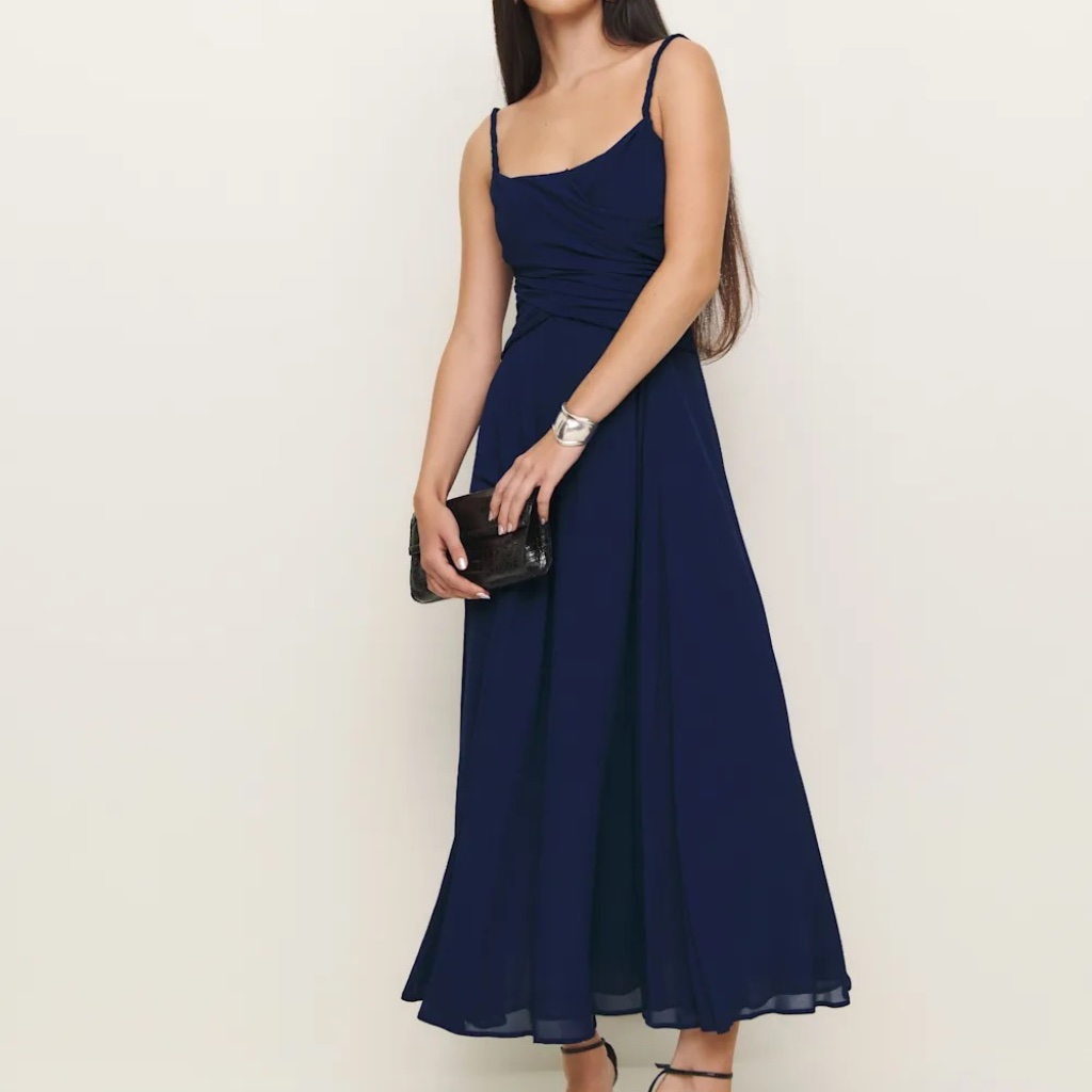Reformation Raina Dress In Danube